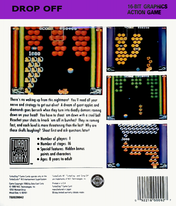 Drop Off — box-2D-back (US)