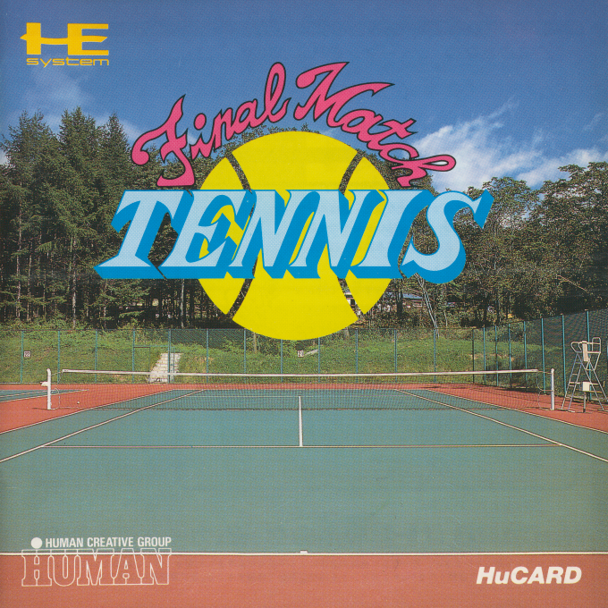 Final Match Tennis box art
