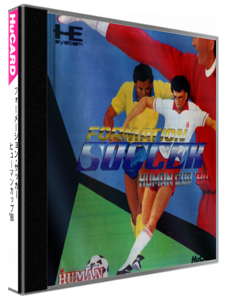 Formation Soccer - Human Cup '90 — box-3D (JP)