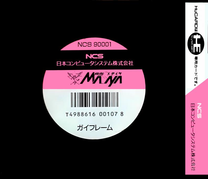 Gai Flame — box-2D-back (JP)