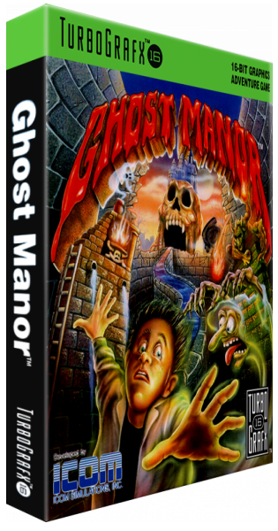 Ghost Manor — box-3D (US)