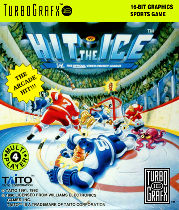 Hit the Ice - The Video Hockey League box art