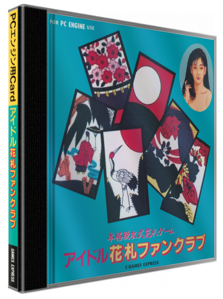 Idol Hanafuda Fan Club — box-3D (JP)