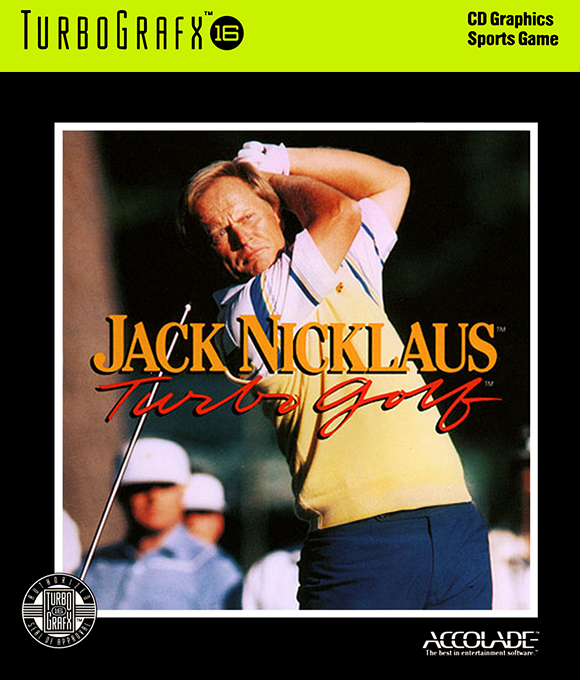 Jack Nicklaus' Turbo Golf box art