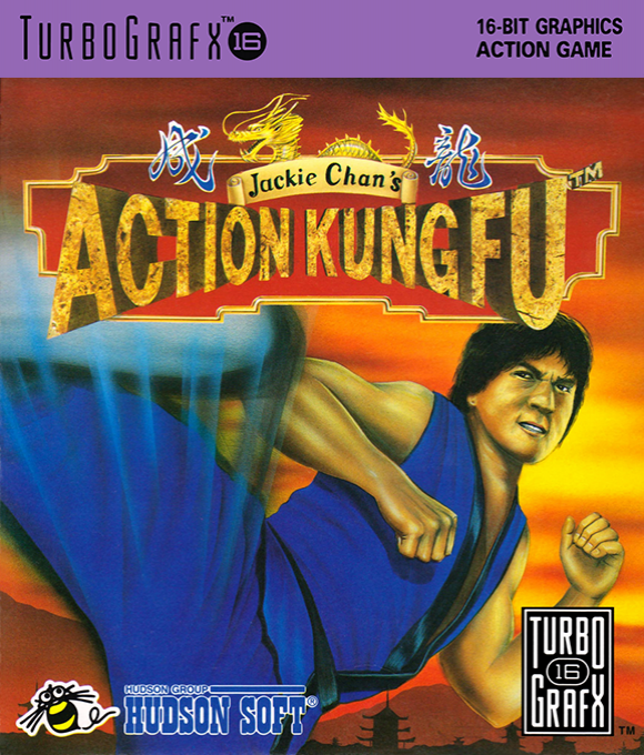 Jackie Chan's Action Kung Fu box art