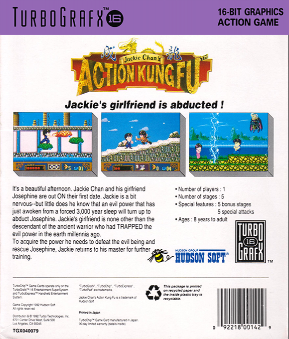 Jackie Chan's Action Kung Fu — box-2D-back (US)