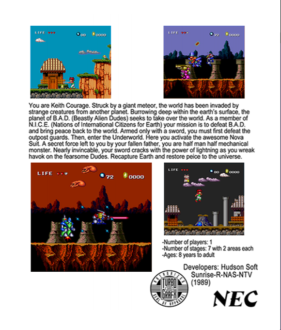 Keith Courage In Alpha Zones — box-2D-back (US)
