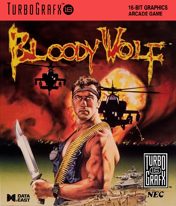 Bloody Wolf box art