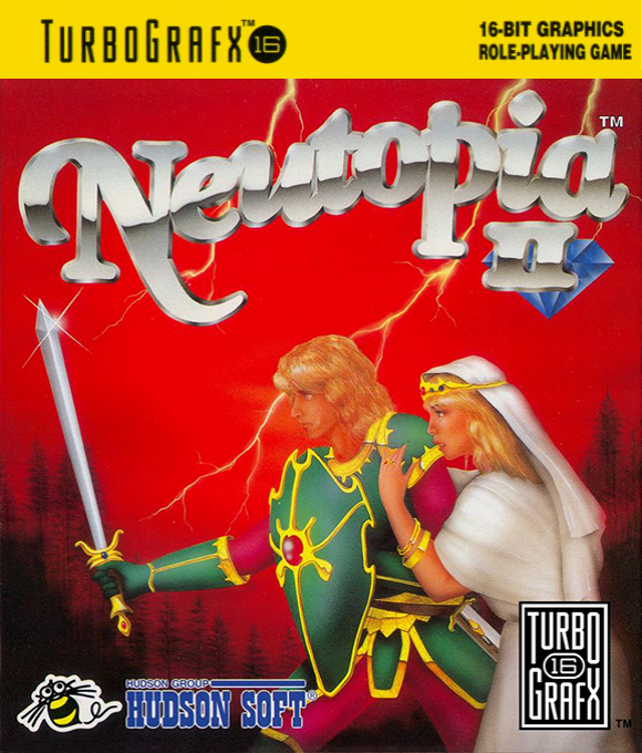 Neutopia 2 box art