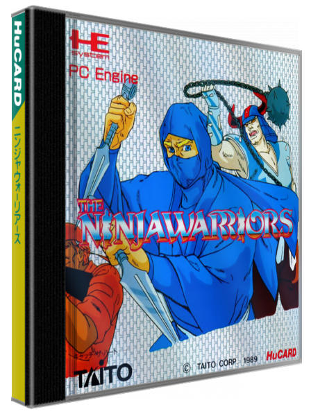Ninja Warriors, The — box-3D (JP)