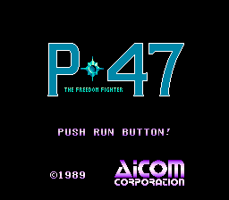 P-47 - The Freedom Fighter — sstitle (JP)