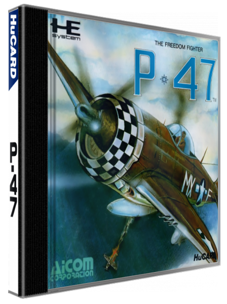 P-47 - The Freedom Fighter — box-3D (JP)