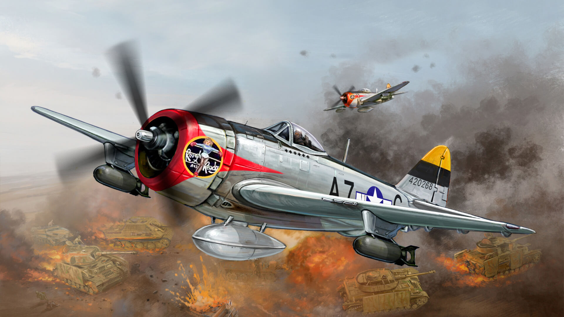 P-47 - The Freedom Fighter — fanart