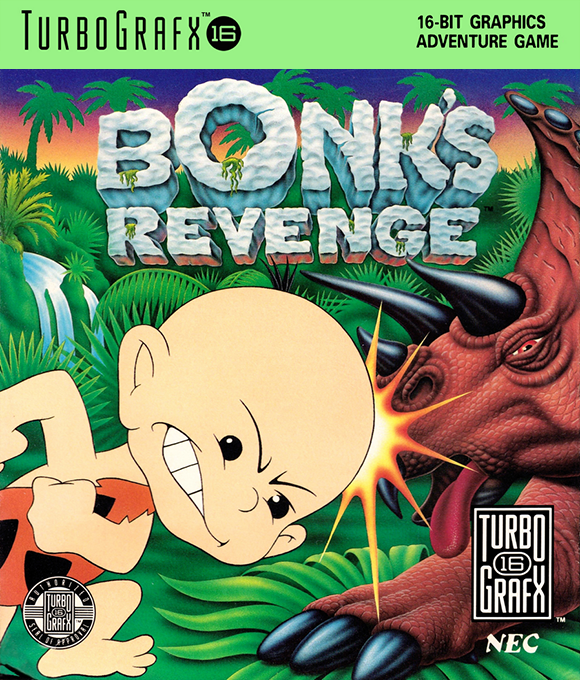 Bonk's Revenge box art
