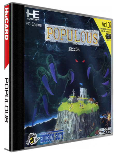 Populous — box-3D (JP)
