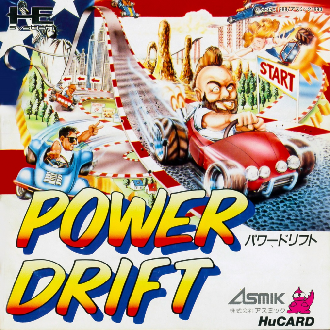Power Drift box art