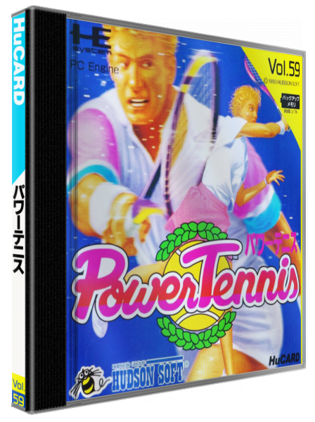 Power Tennis — box-3D (JP)