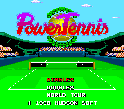 Power Tennis — sstitle (JP)