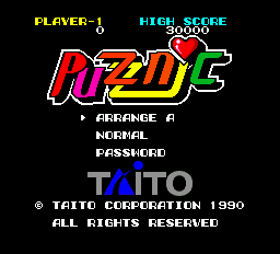 Puzznic — sstitle (JP)