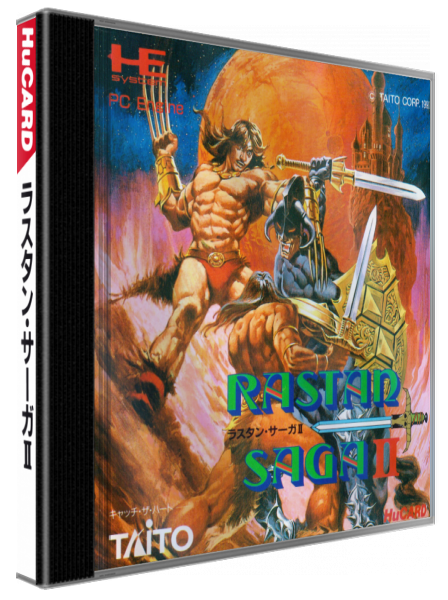 Rastan Saga 2 — box-3D (JP)