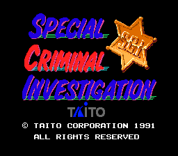 Special Criminal Investigation — sstitle (JP)