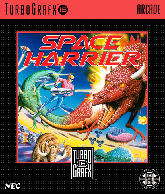 Space Harrier box art