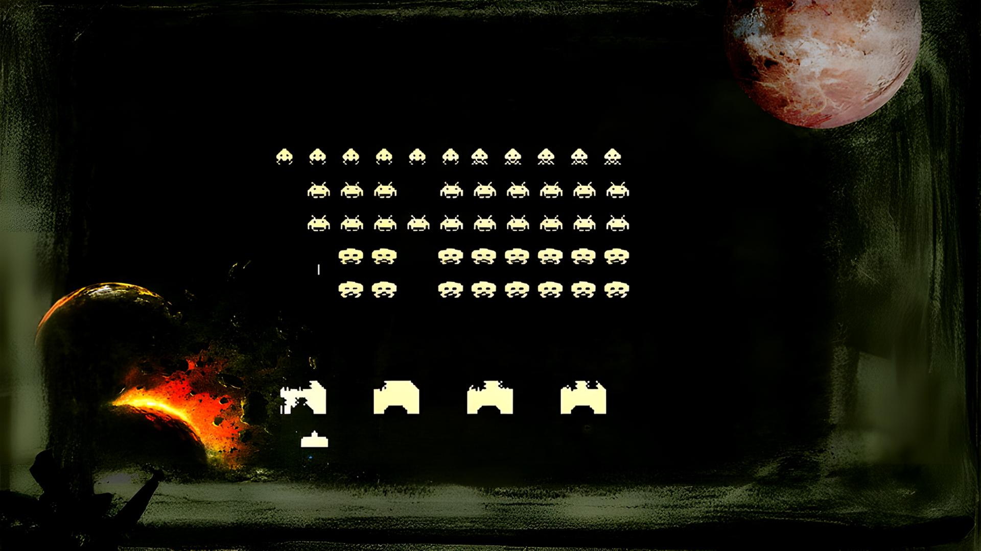 Space Invaders - Fukkatsu No Hi — fanart