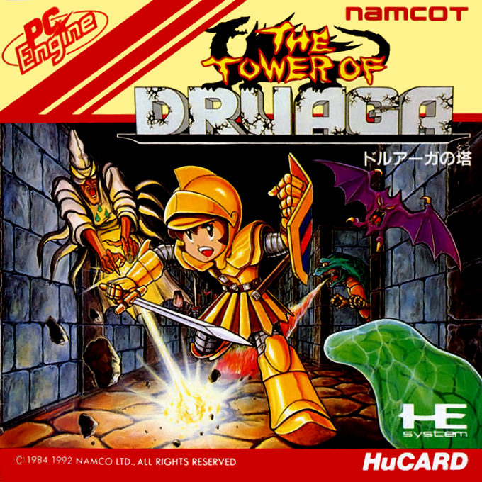 Tower Of Druaga, The box art