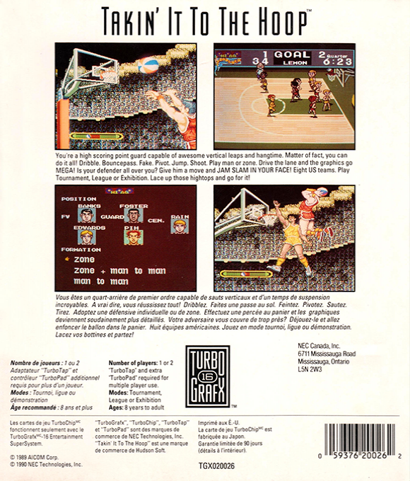 Takin' It To The Hoop — box-2D-back (US)