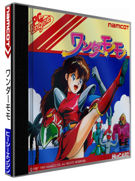 Wonder Momo — box-3D (JP)