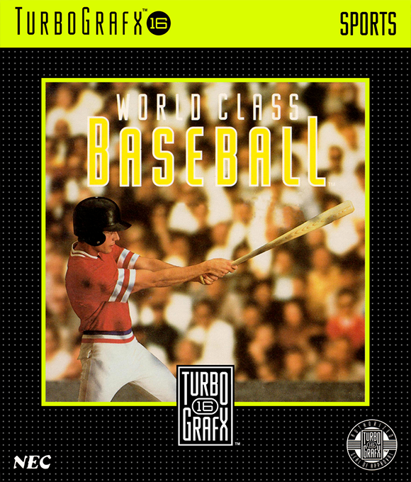 World Class Baseball box art