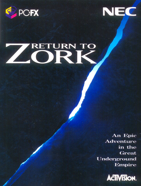 Return To Zork box art