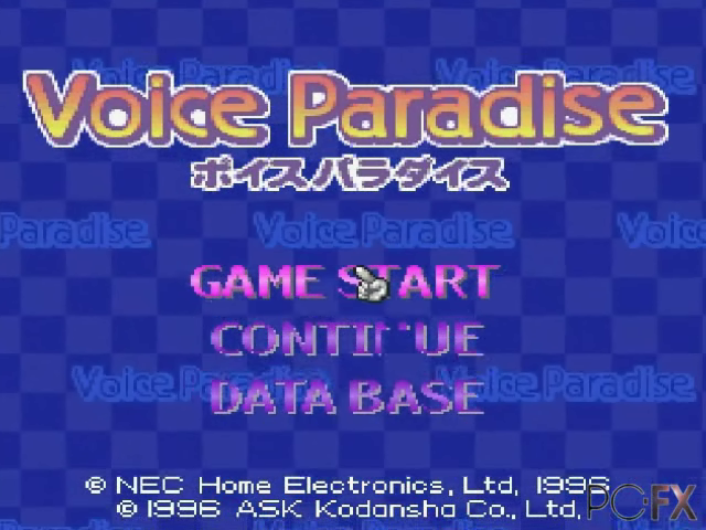 Voice Paradise — sstitle (JP)