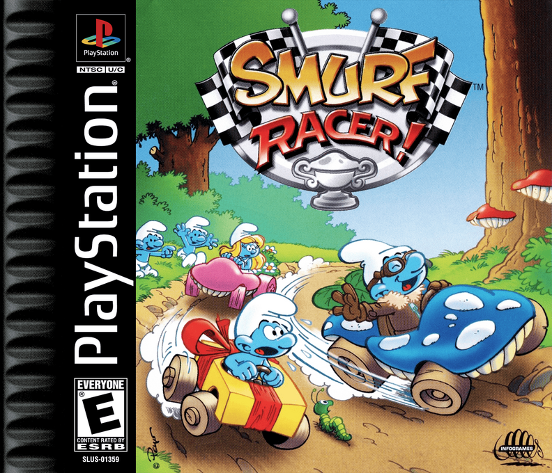 Smurf Racer! box art