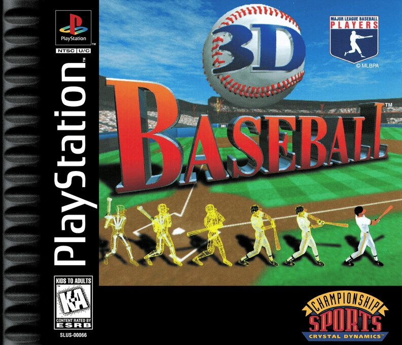3d Baseball box art