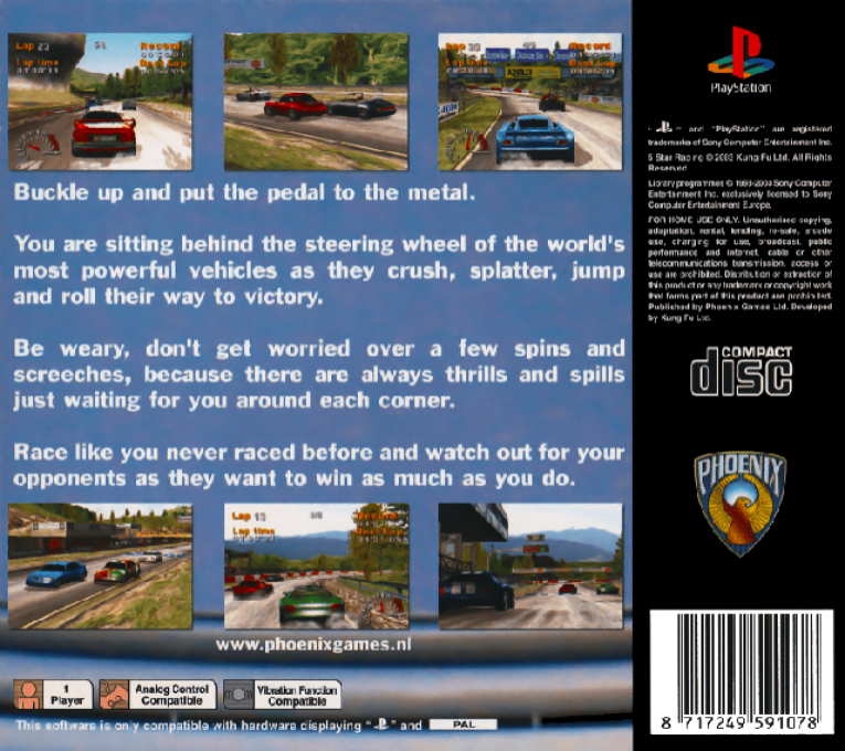 5 Star Racing — box-2D-back (EU)