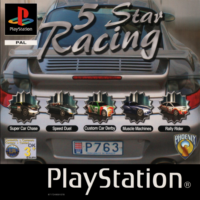 5 Star Racing — box-2D (FR)