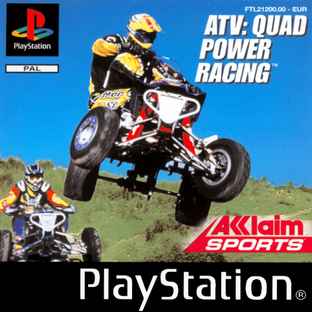 Atv - Quad Power Racing — box-2D (EU)