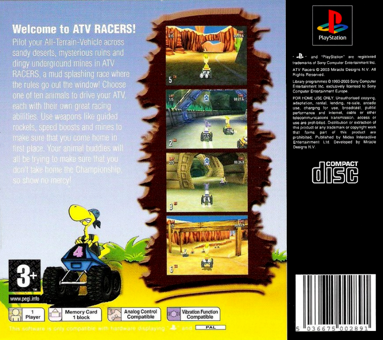 Atv Racers — box-2D-back (EU)