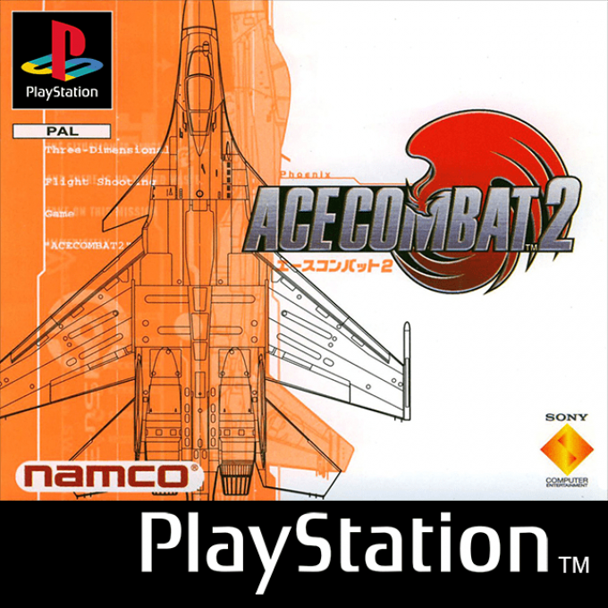Ace Combat 2 — box-2D (EU)