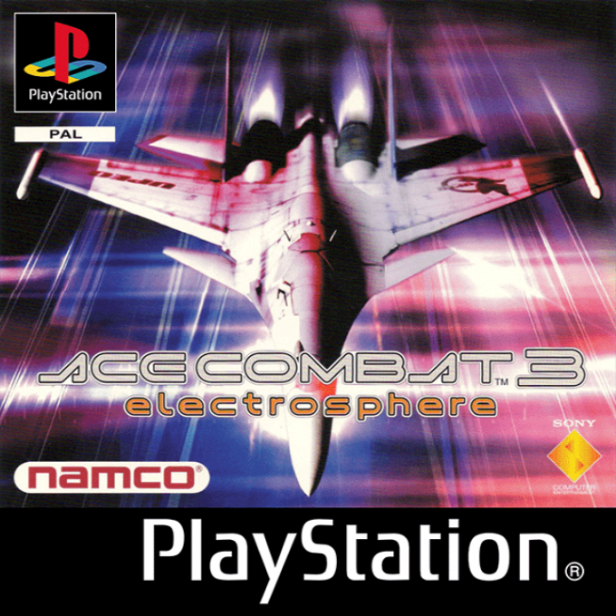 Ace Combat 3 - Electrosphere — box-2D (EU)