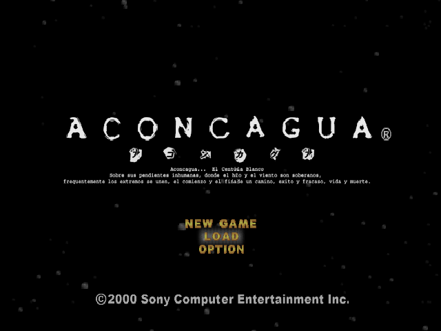Aconcagua — sstitle (JP)