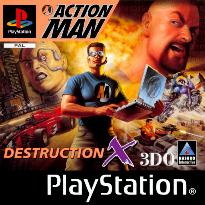 Action Man 2 - Destruction X box art