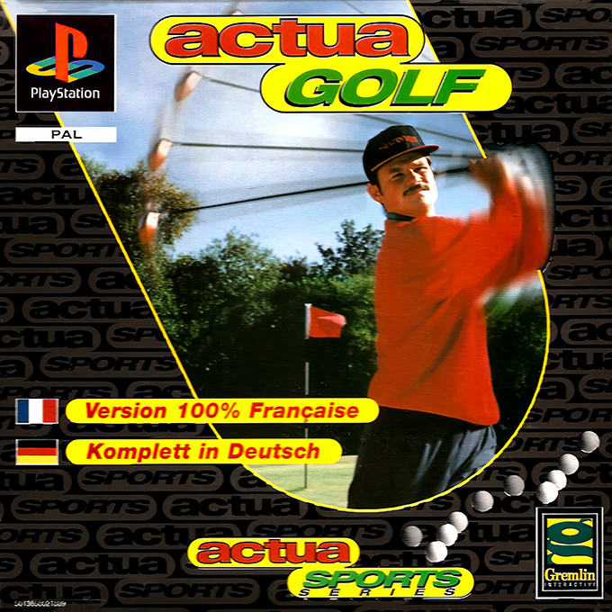 Actua Golf — box-2D (DE)