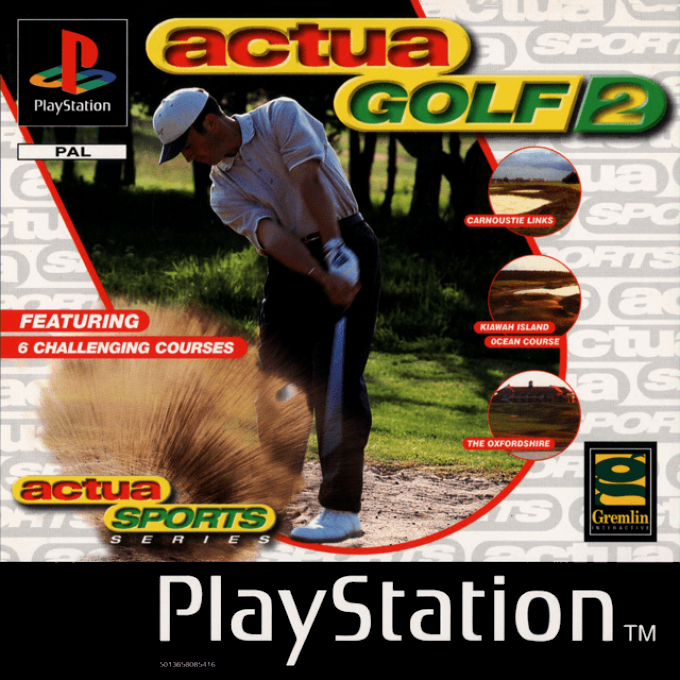 Actua Golf 2 — box-2D (EU)
