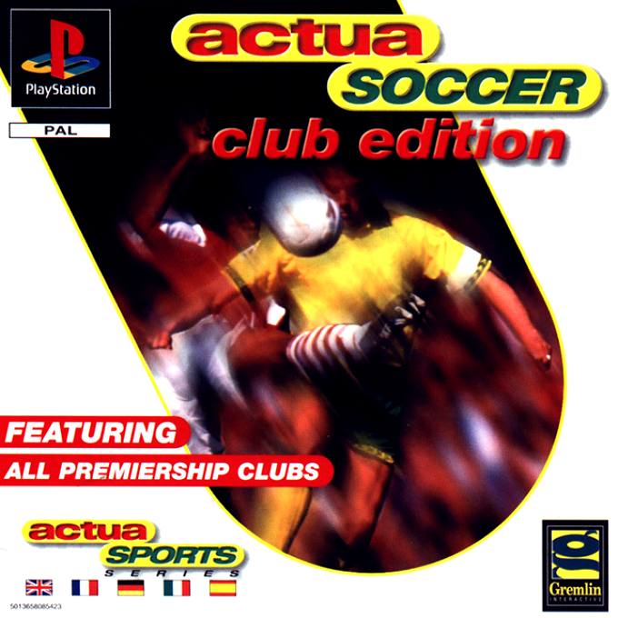 Actua Soccer - Club Edition box art