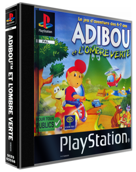 Adibou Et L'ombre Verte — box-3D (FR)