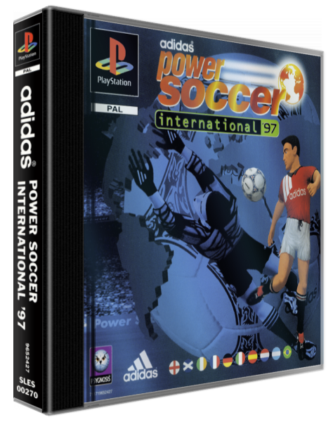 Adidas Power Soccer International '97 — box-3D (EU)
