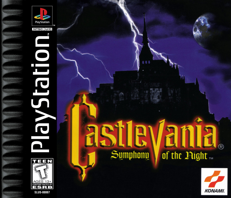 Castlevania - Symphony Of The Night box art