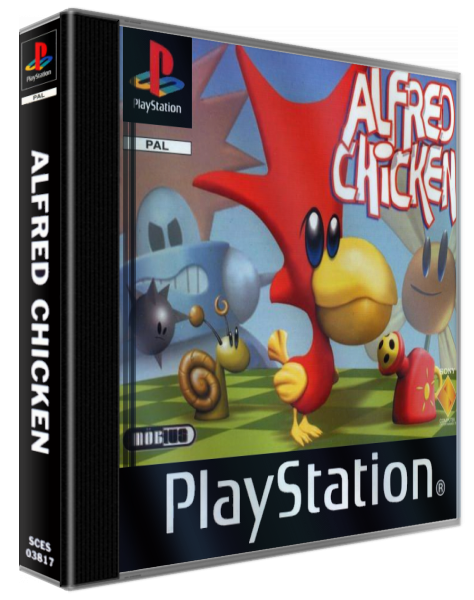 Alfred Chicken — box-3D (EU)